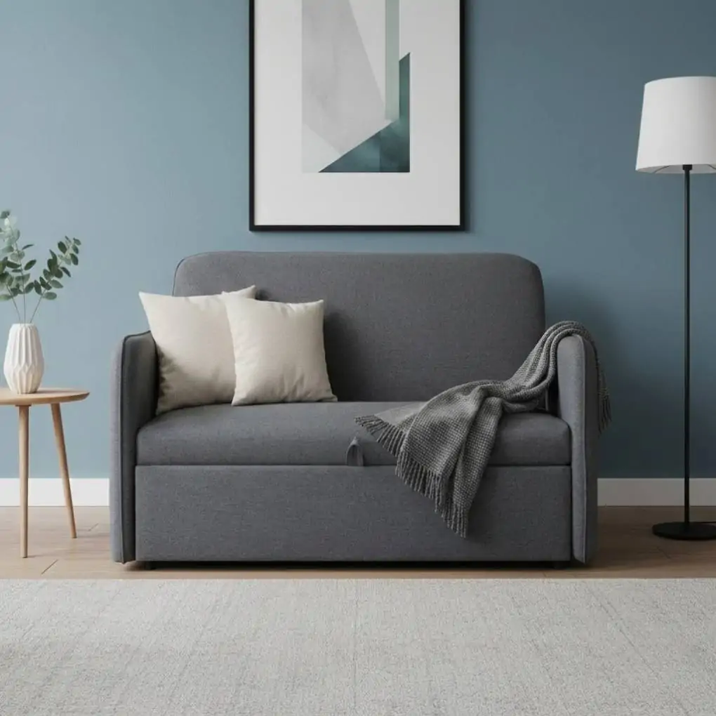 Sofa Giường Elina 3LAN-96N3-P2 X&aacute;m đậm