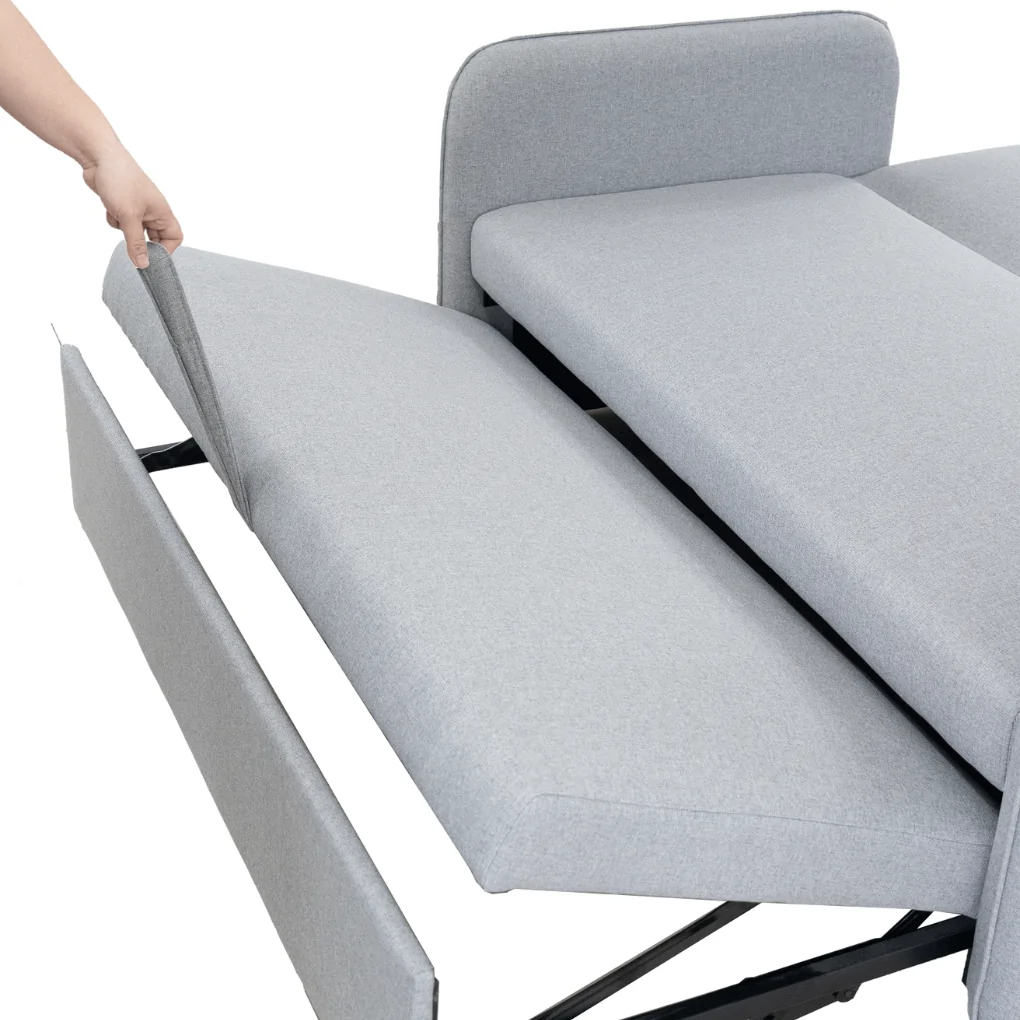 Sofa Giường Elina 3LAN-96N3-P2 Xám nhạt 4