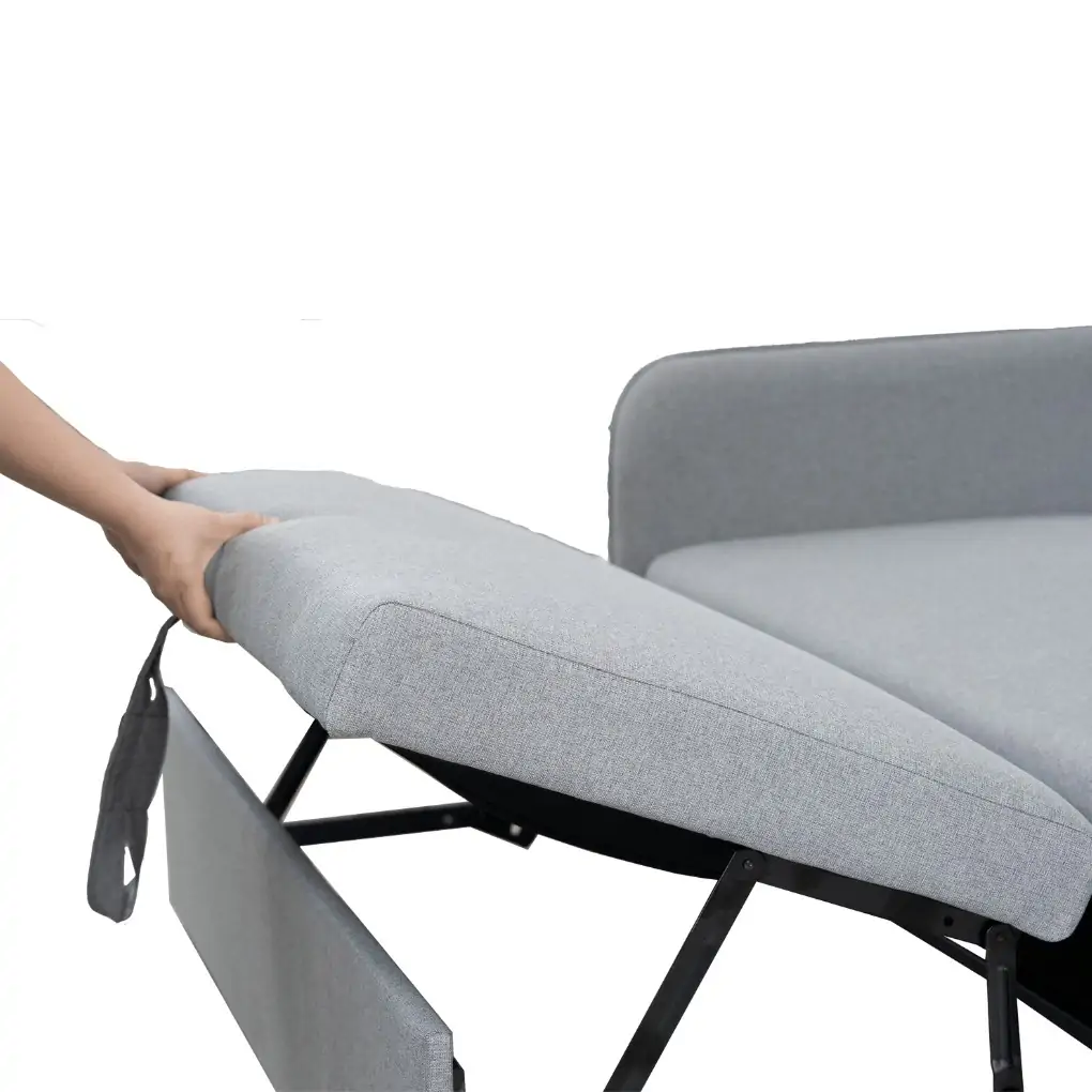 Sofa Giường Elina 3LAN-96N3-P2 Xám nhạt 3