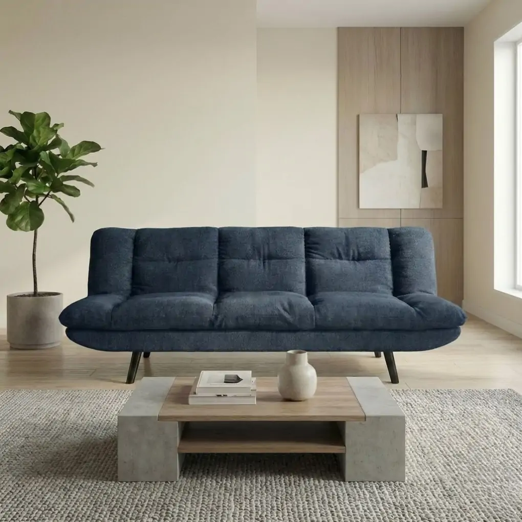 Sofa Giường Vivian 2LAB-025N1-P3 Xanh dương