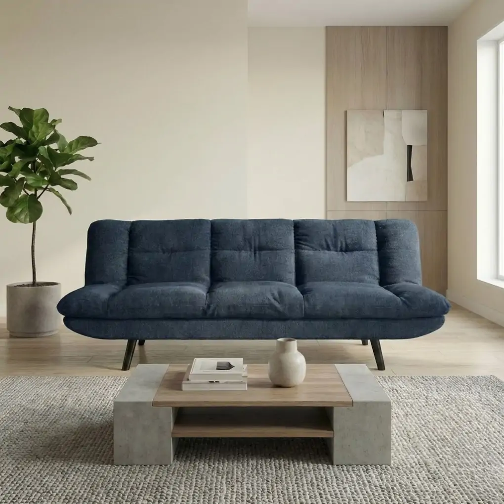 Sofa Giường Vivian 2LAB-025N1-P3 Xanh dương