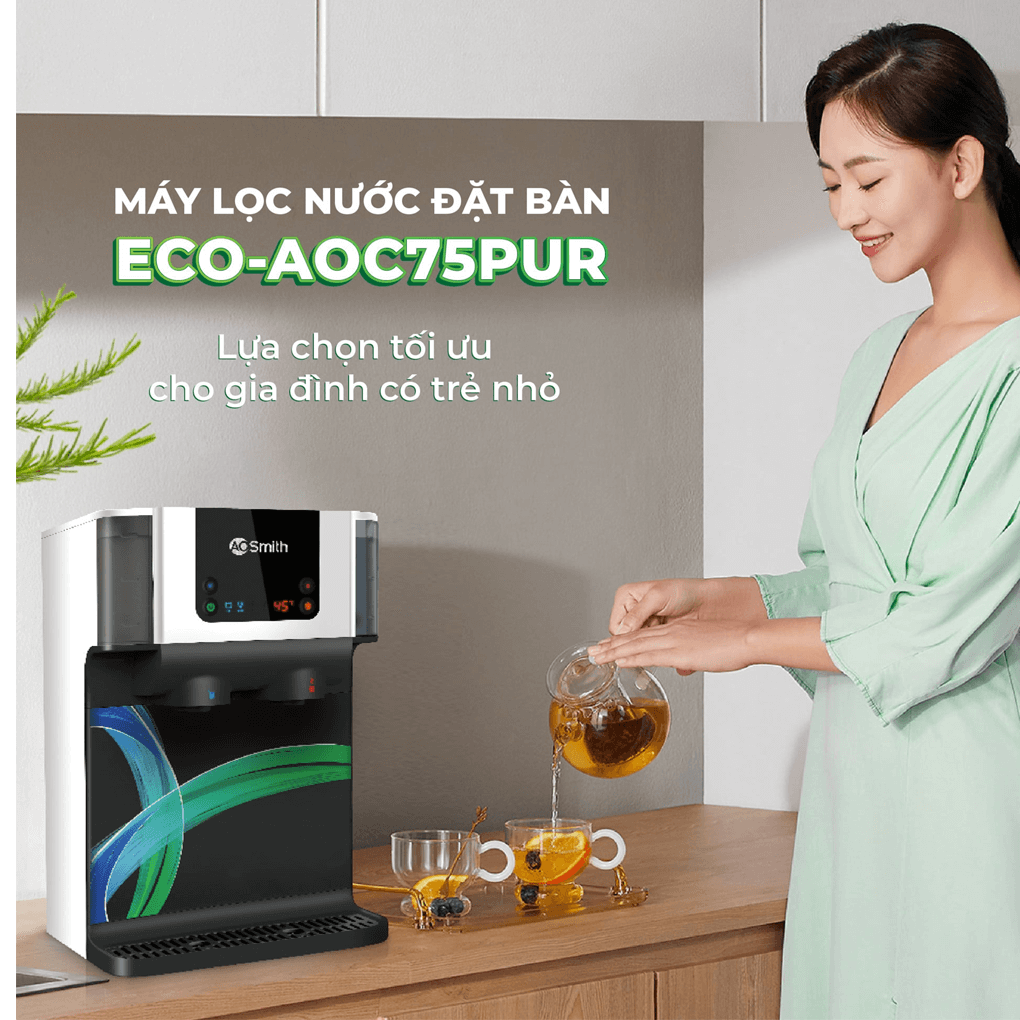 Máy Lọc Nước A. O. Smith ECO-AOC75PUR - Xuất Xứ Ấn Độ 4
