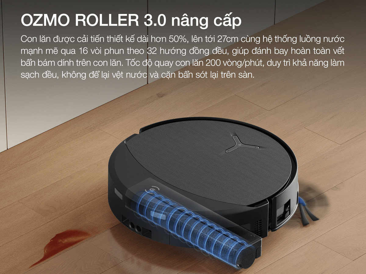 Robot Hút Bụi Thông Minh Ecovacs T90 PRO OMNI Màu Đen 9