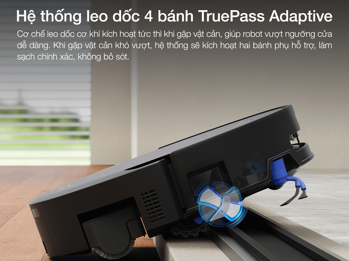 Robot Hút Bụi Thông Minh Ecovacs T90 PRO OMNI Màu Trắng 13