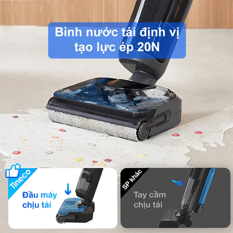 Máy Lau Sàn Hút Bụi Tineco Floor One S6 Stretch Extreme 18