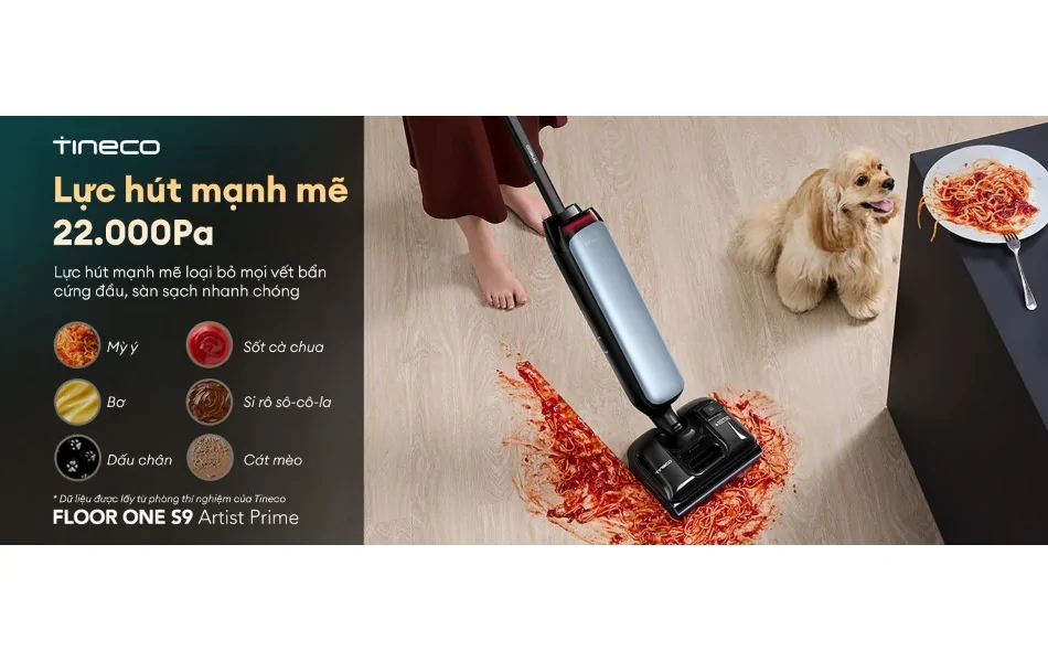 Máy Lau Sàn Hút Bụi Tineco Floor One S9 Artist Prime 7