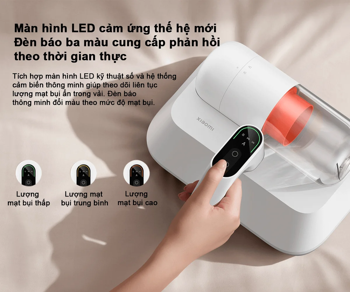 Máy Hút Bụi Giường Nệm Xiaomi Dust Mite Vacuum Cleaner Pro EU (BHR8943EU) 13