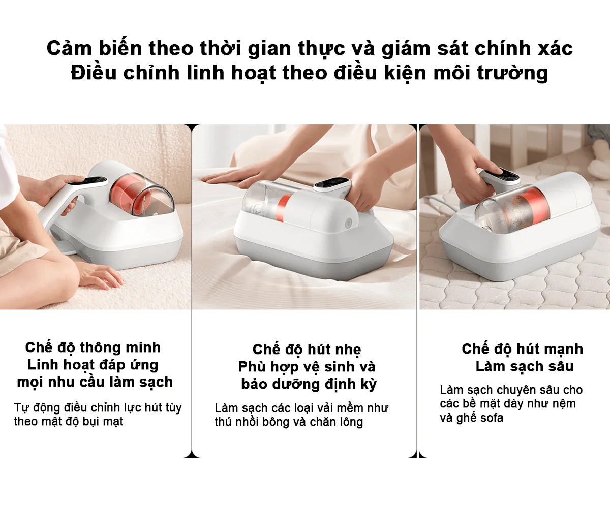 Máy Hút Bụi Giường Nệm Xiaomi Dust Mite Vacuum Cleaner Pro EU (BHR8943EU) 17