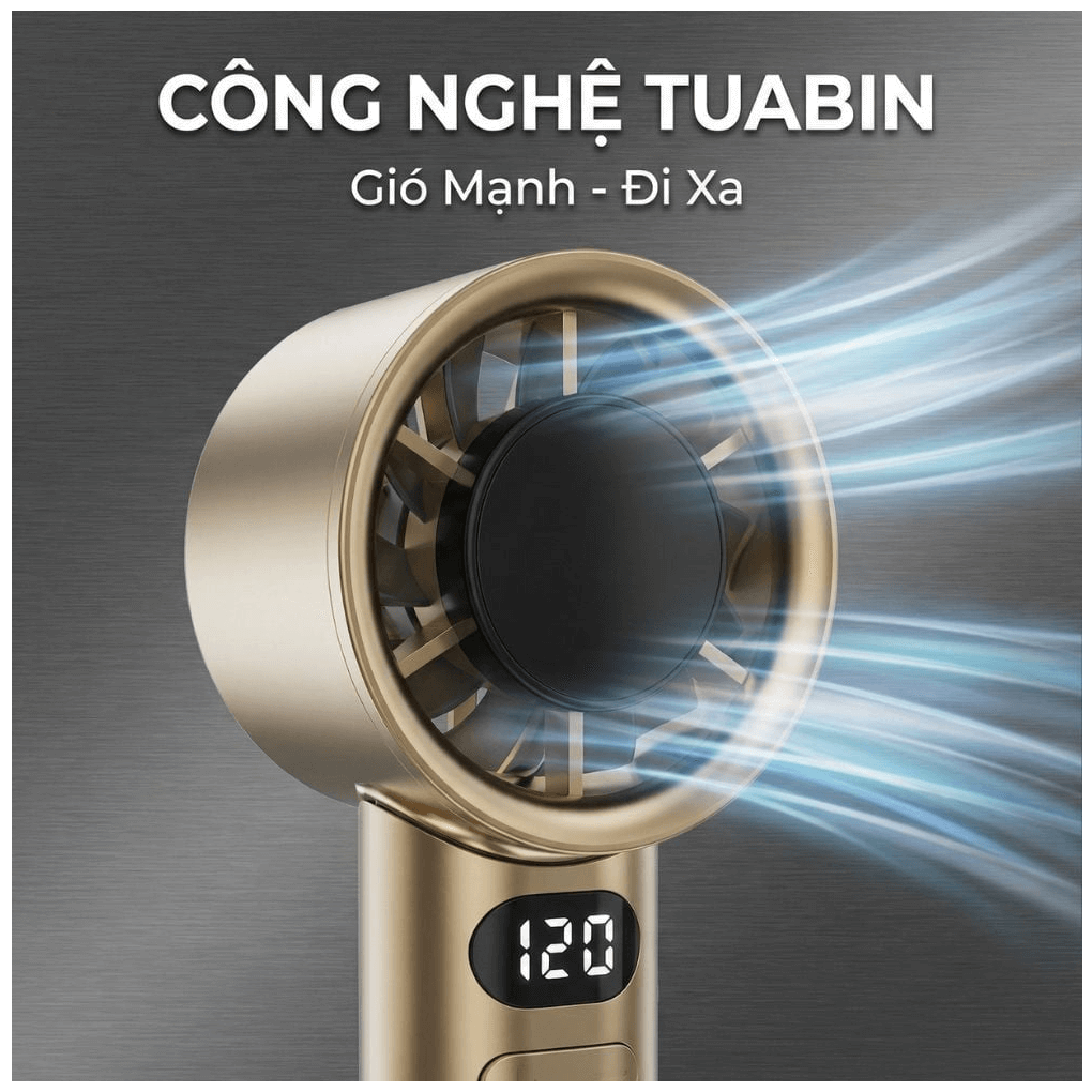 Quạt Cầm Tay Mini Kachi MK442 4