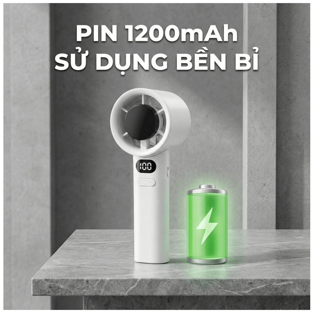 Quạt Cầm Tay Mini Kachi MK442 5