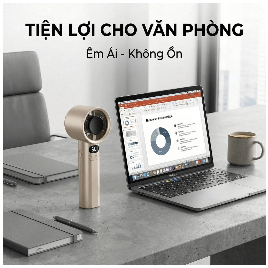 Quạt Cầm Tay Mini Kachi MK442 7
