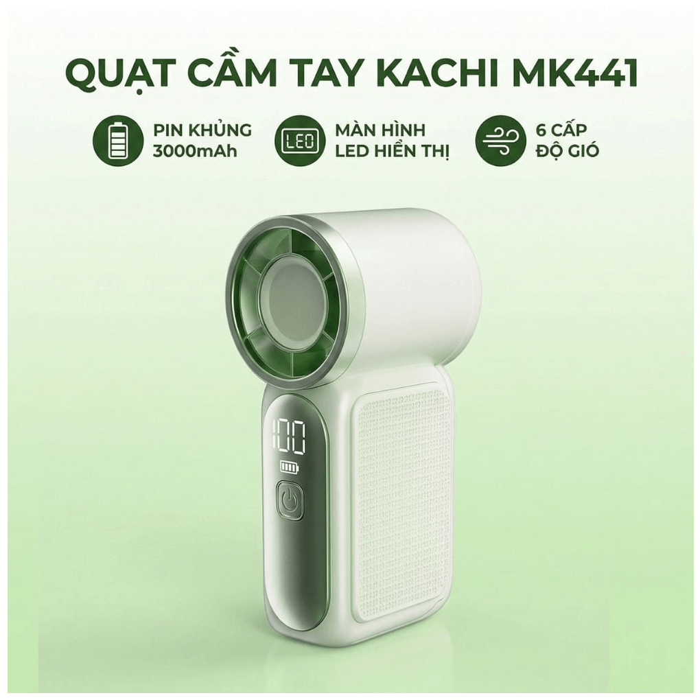 Quạt Cầm Tay Mini Kachi MK441 3