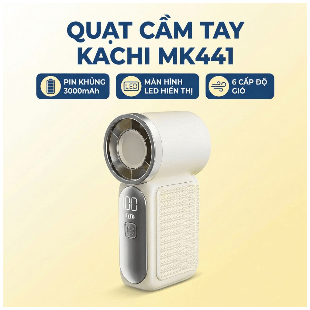 Quạt Cầm Tay Mini Kachi MK441 4