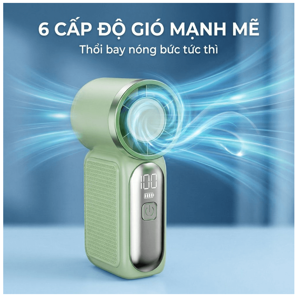 Quạt Cầm Tay Mini Kachi MK441 8