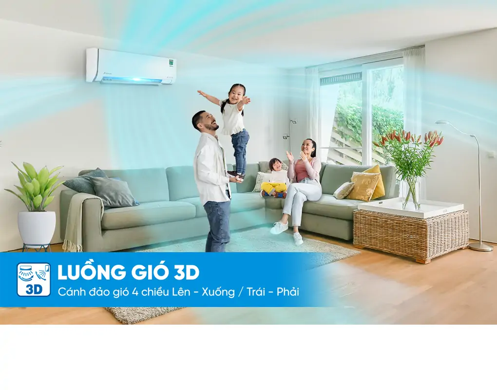 Máy Lạnh Daikin Inverter 1 Hp FTKM25AVMV 9