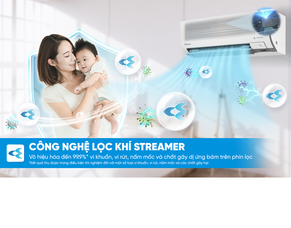 Máy Lạnh Daikin Inverter 2 Hp FTKM50AVMV 8