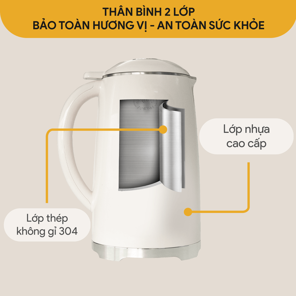 Máy Làm Sữa Hạt Đa Năng Bluestone SMB-7331 5