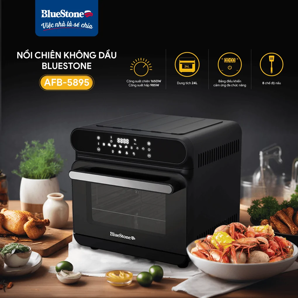 Nồi Chiên Không Dầu Bluestone AFB-5895 1