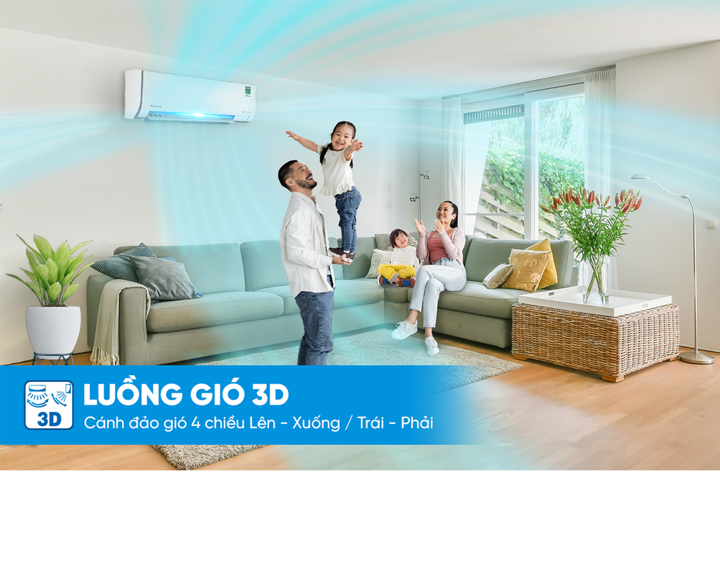 Máy Lạnh Daikin Inverter 2.5 Hp FTKM60AVMV 8