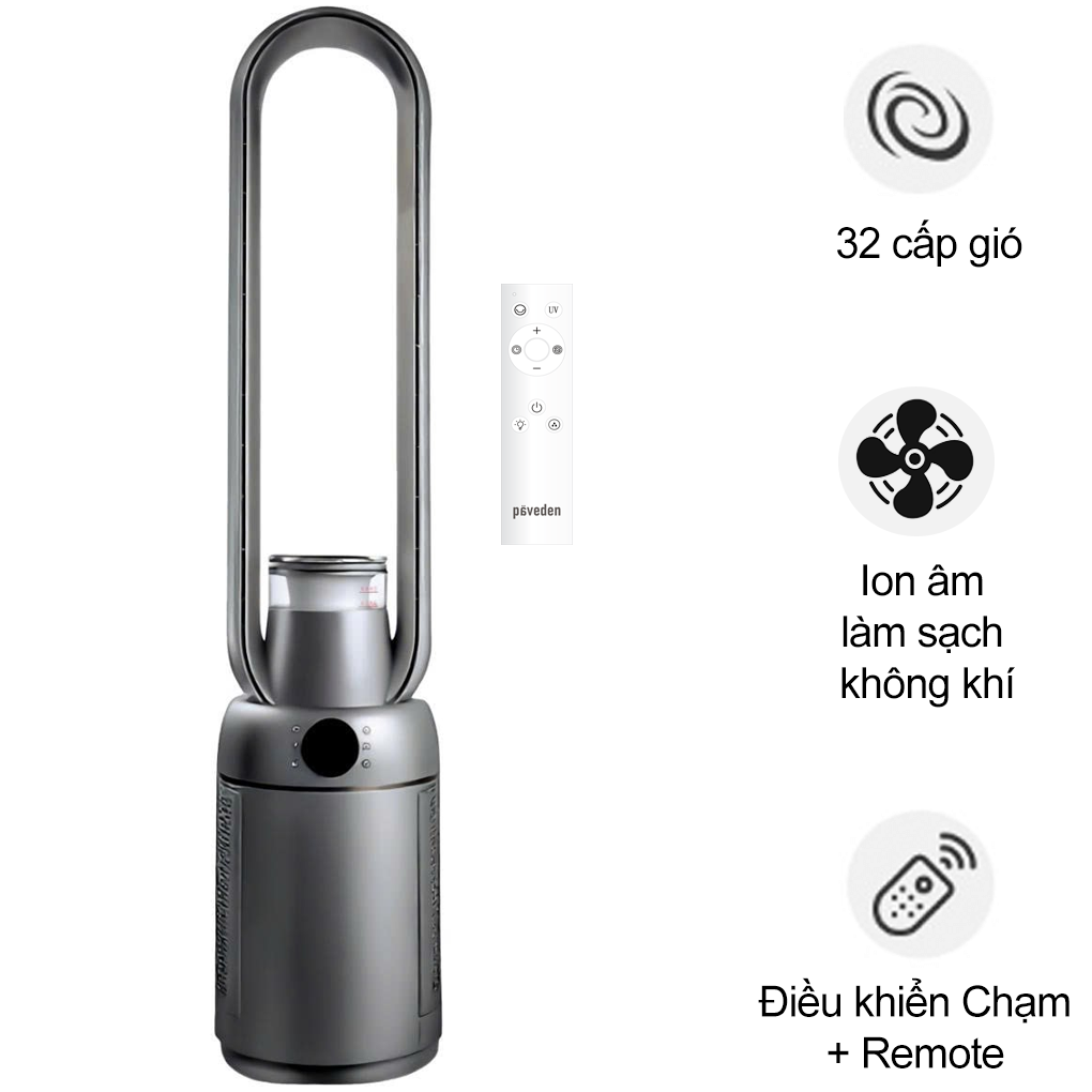 Quạt Kh&ocirc;ng C&aacute;nh Phun Sương PBF-1155AG