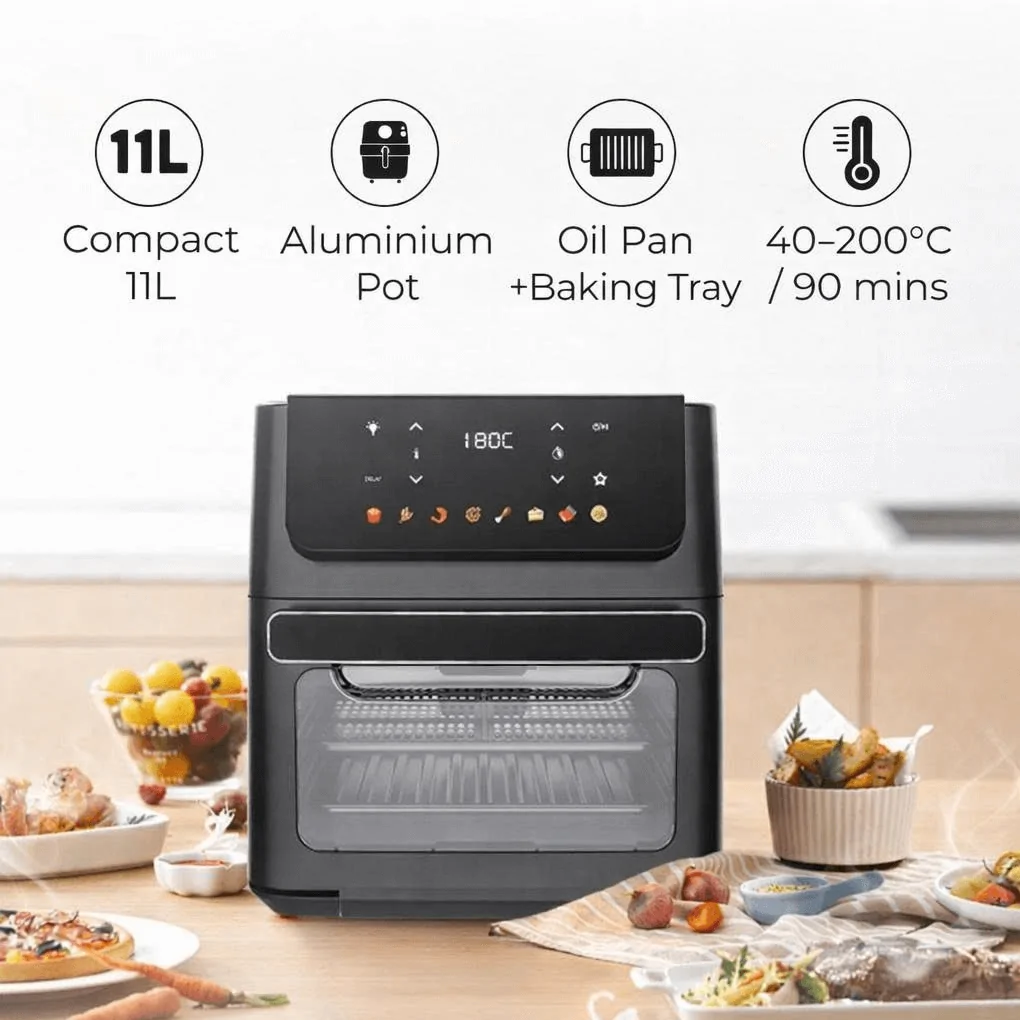 Nồi Chiên Không Dầu Paveden PAF-1118 11 Lít 4