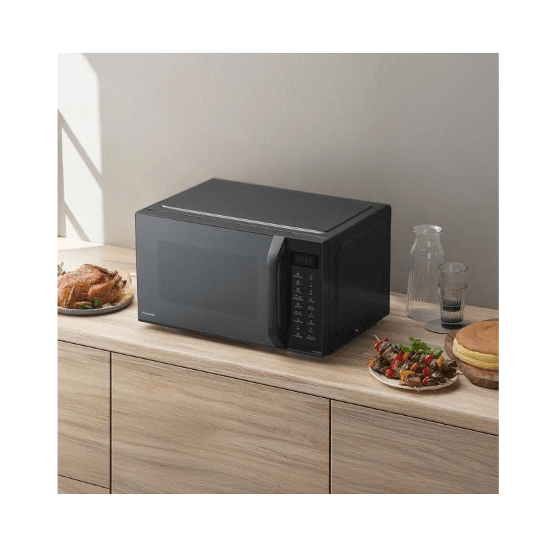 Lò Vi Sóng Nướng Đối Lưu Chiên Không Dầu Panasonic NN-CT56RBYUE 29 Lít 8