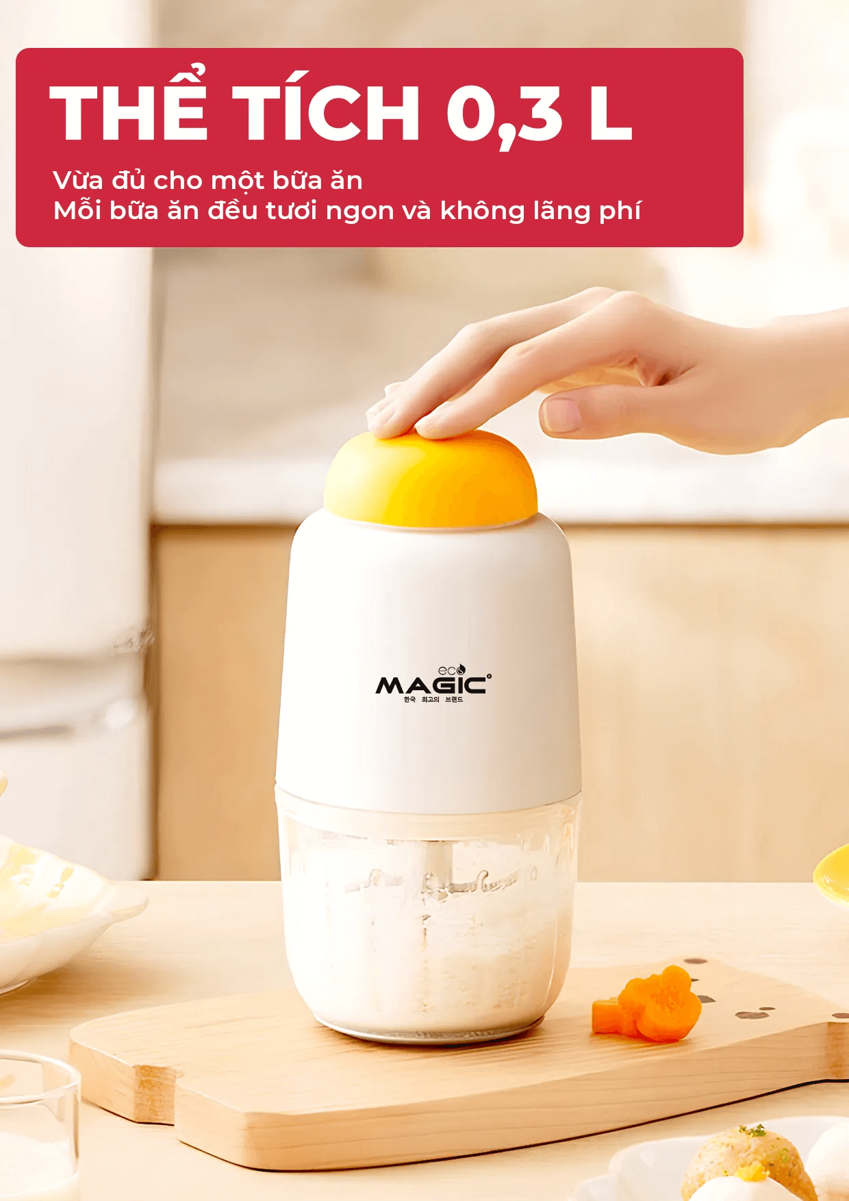 Máy Xay Thịt Magic Eco AC-13 200W 10