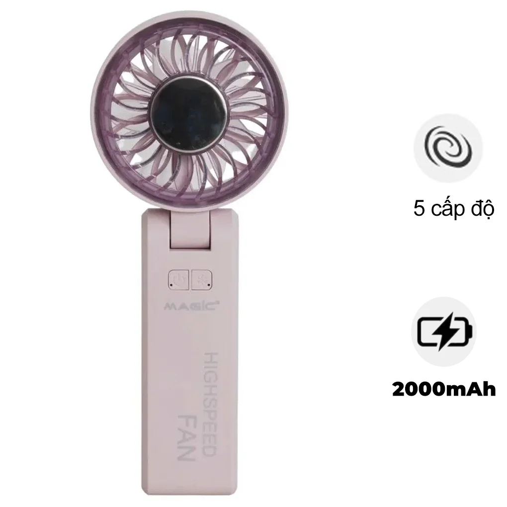 Quạt Cầm Tay Mini Sò Lạnh Magic A-014