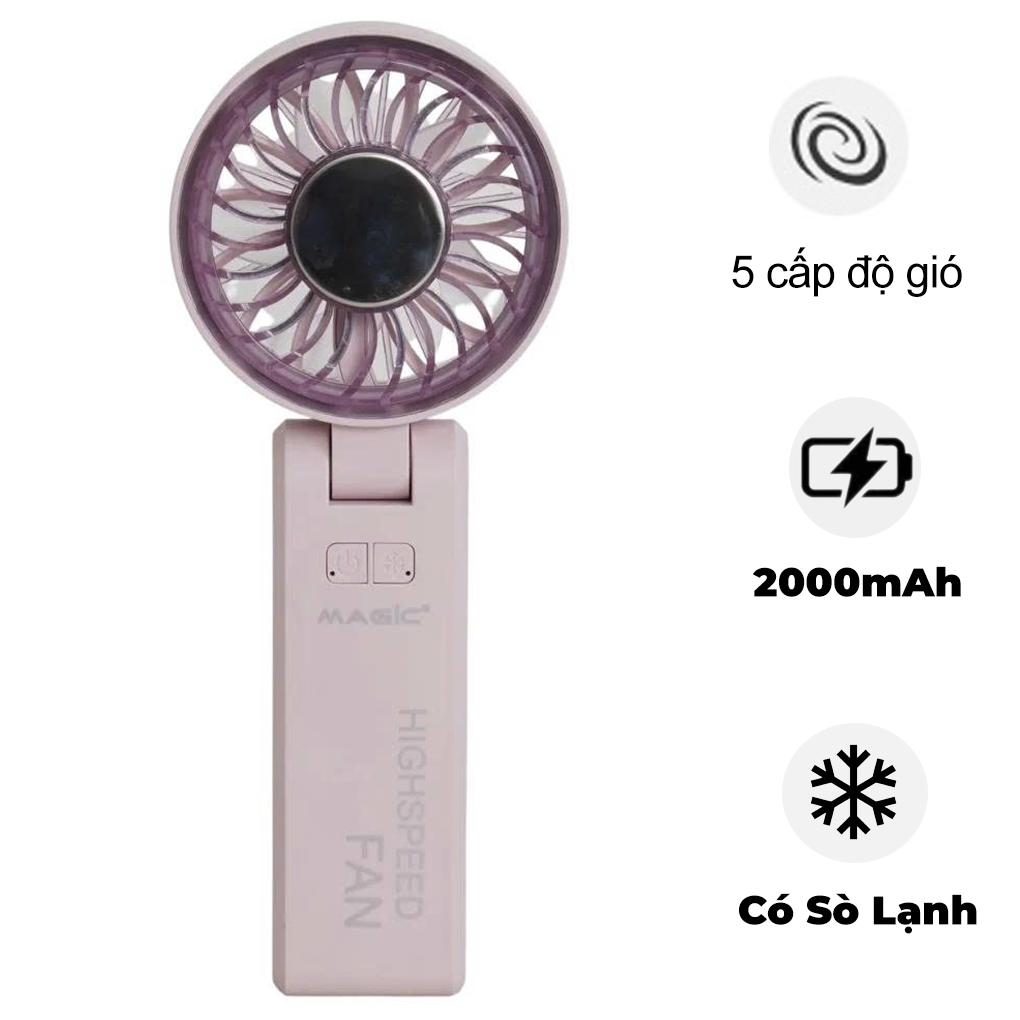 Quạt Cầm Tay Mini S&ograve; Lạnh A-014