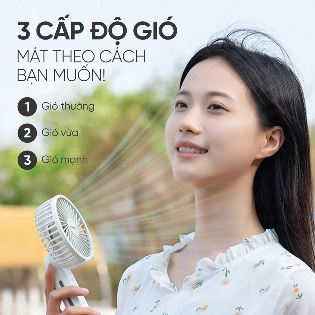 Quạt Cầm Tay Mini Magic A-011 Màu Xanh Lá 3