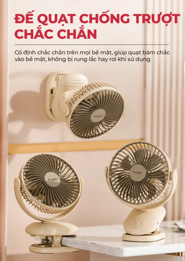 Quạt Sạc Mini Magic A-004