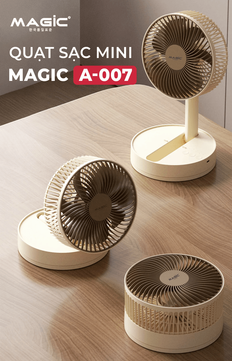 Quạt Để Bàn Magic A-007 1