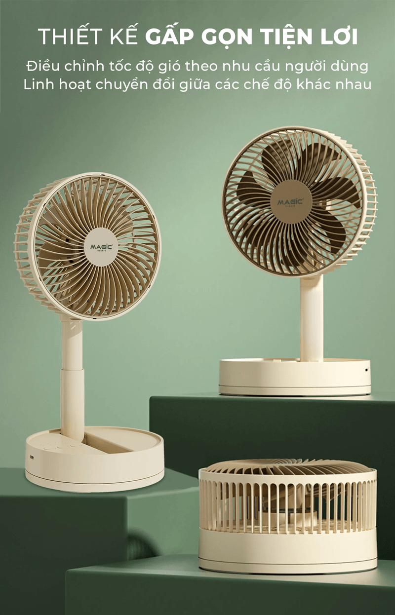 Quạt Để Bàn Magic A-007 5