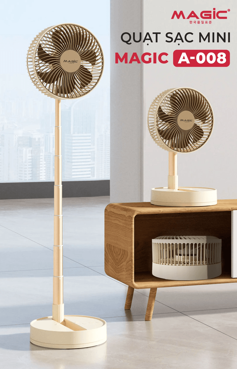 Quạt Để Bàn Magic A-008 1