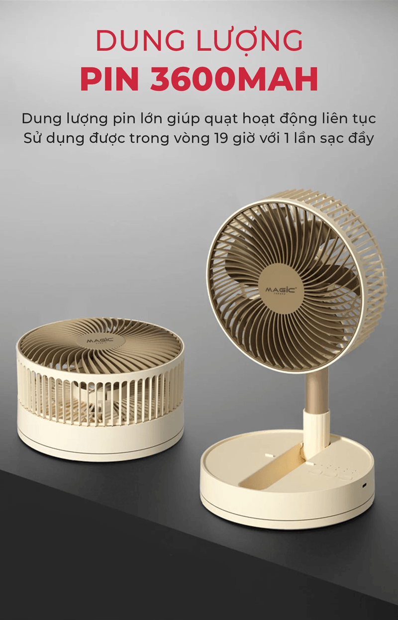 Quạt Để Bàn Magic A-008 2