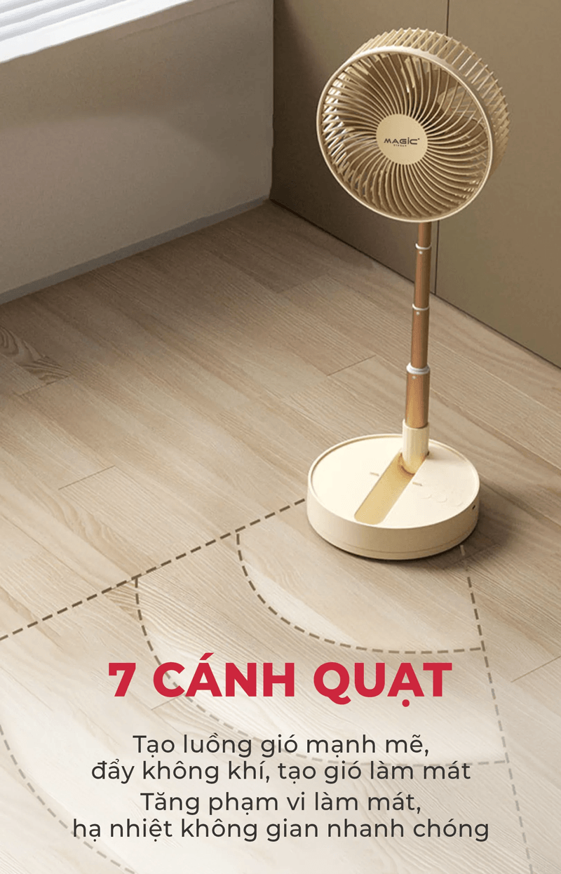 Quạt Để Bàn Magic A-008 5