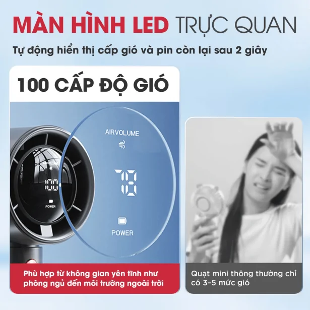 Quạt Cầm Tay Mini Magic A-009