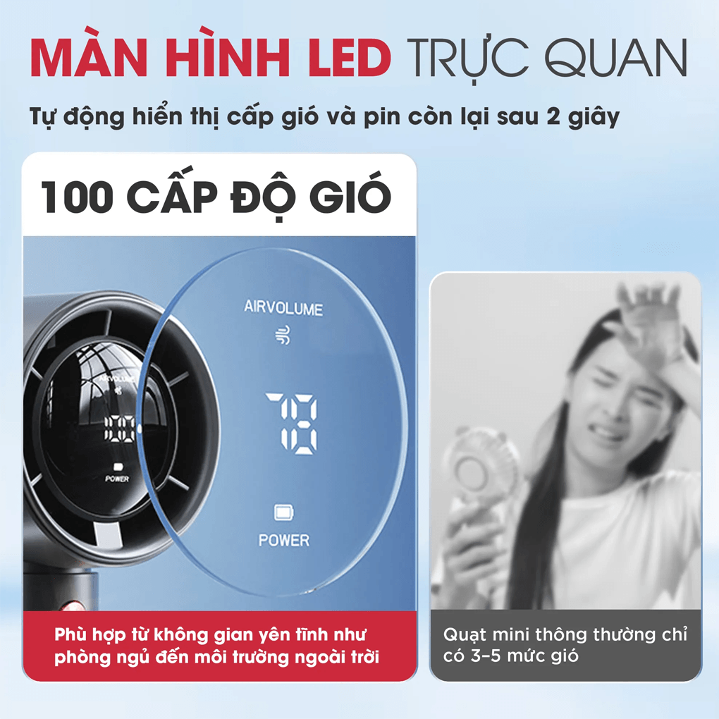 Quạt Cầm Tay Mini Magic A-009 2