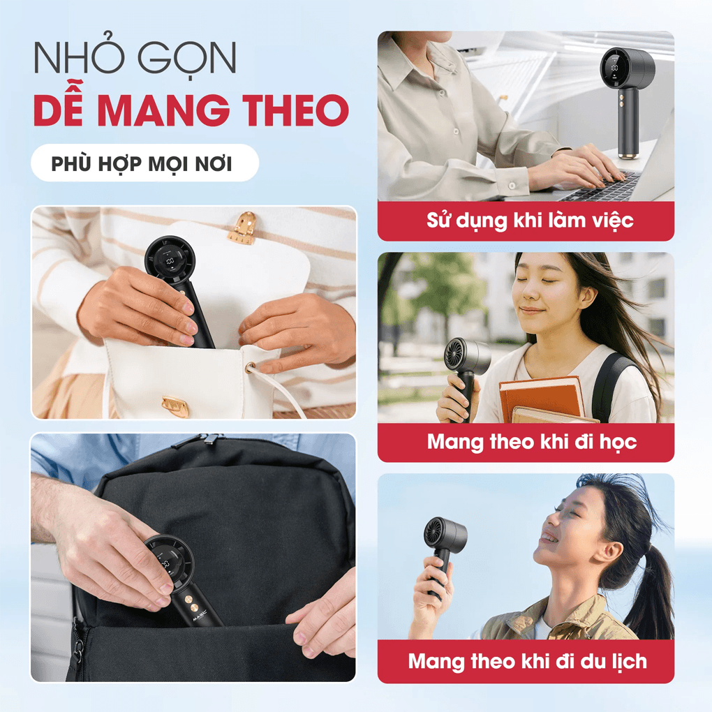 Quạt Cầm Tay Mini Magic A-009 3