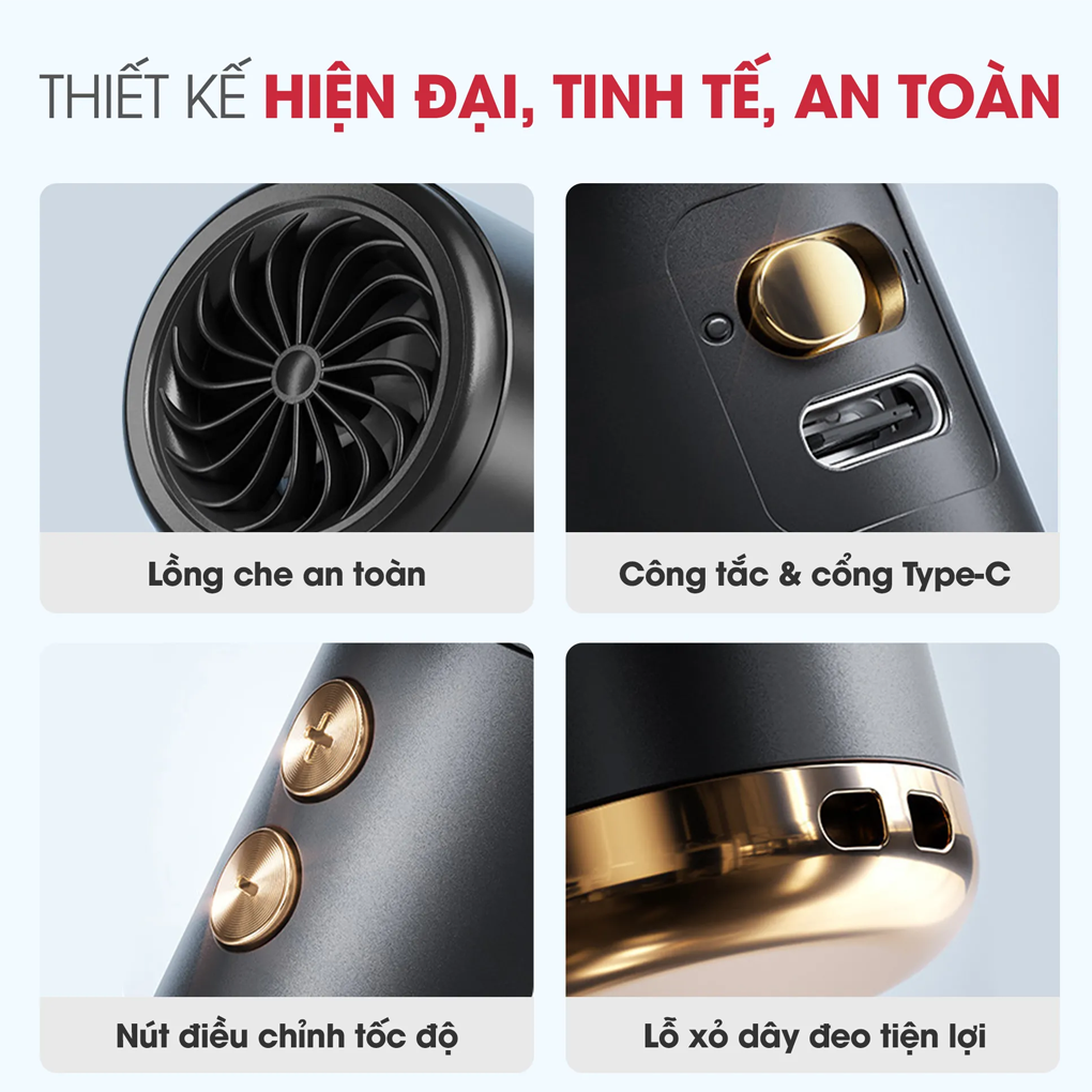 Quạt Cầm Tay Mini Magic A-009 5