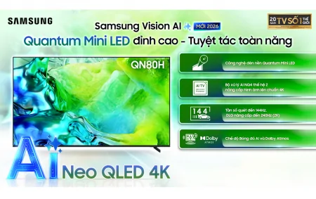Smart Tivi Samsung Neo QLED 4K 65 Inch QA65QN80HA