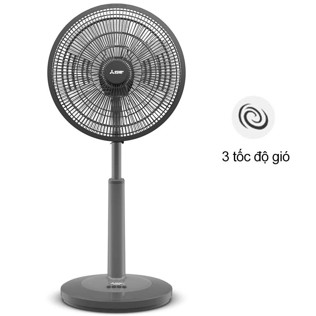 Quạt Lửng R16A-GC CY-GY 45W X&aacute;m Đậm - Th&aacute;i Lan