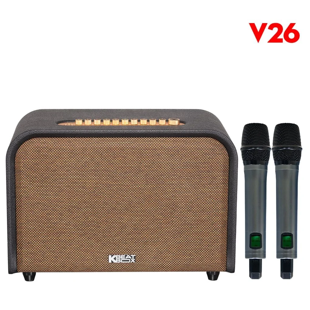 Loa Karaoke Acnos Di Động Acoustic 3 V26 (màu Đen)