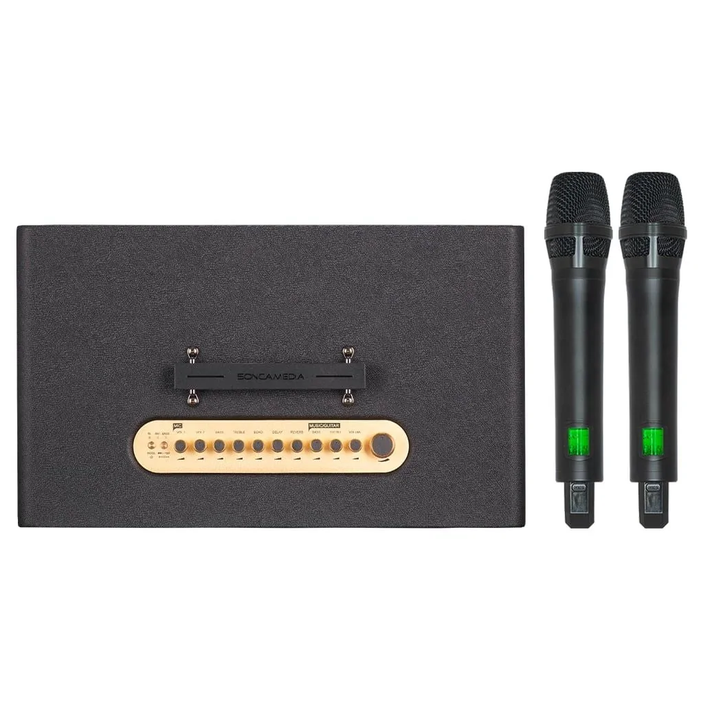 Loa Karaoke Di Động Acnos Flac 39 (màu Đen) 2