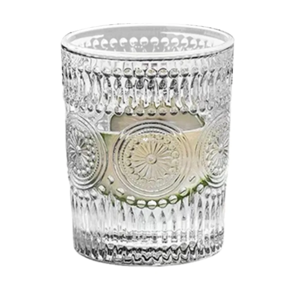 Ly Thấp Thủy Tinh Deli Baroque 325ml