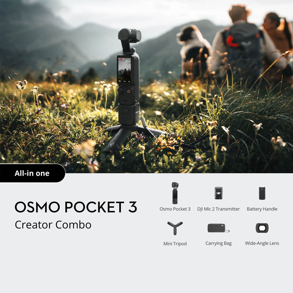 Camera Kỹ Thuật Số DJI Osmo Pocket 3 Creator Combo 7