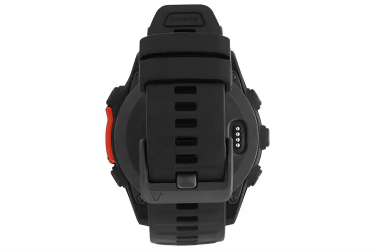 Garmin Fenix 8 47mm viền thép dây silicone 1