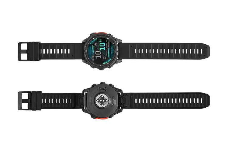 Garmin Fenix 8 47mm viền thép dây silicone 2
