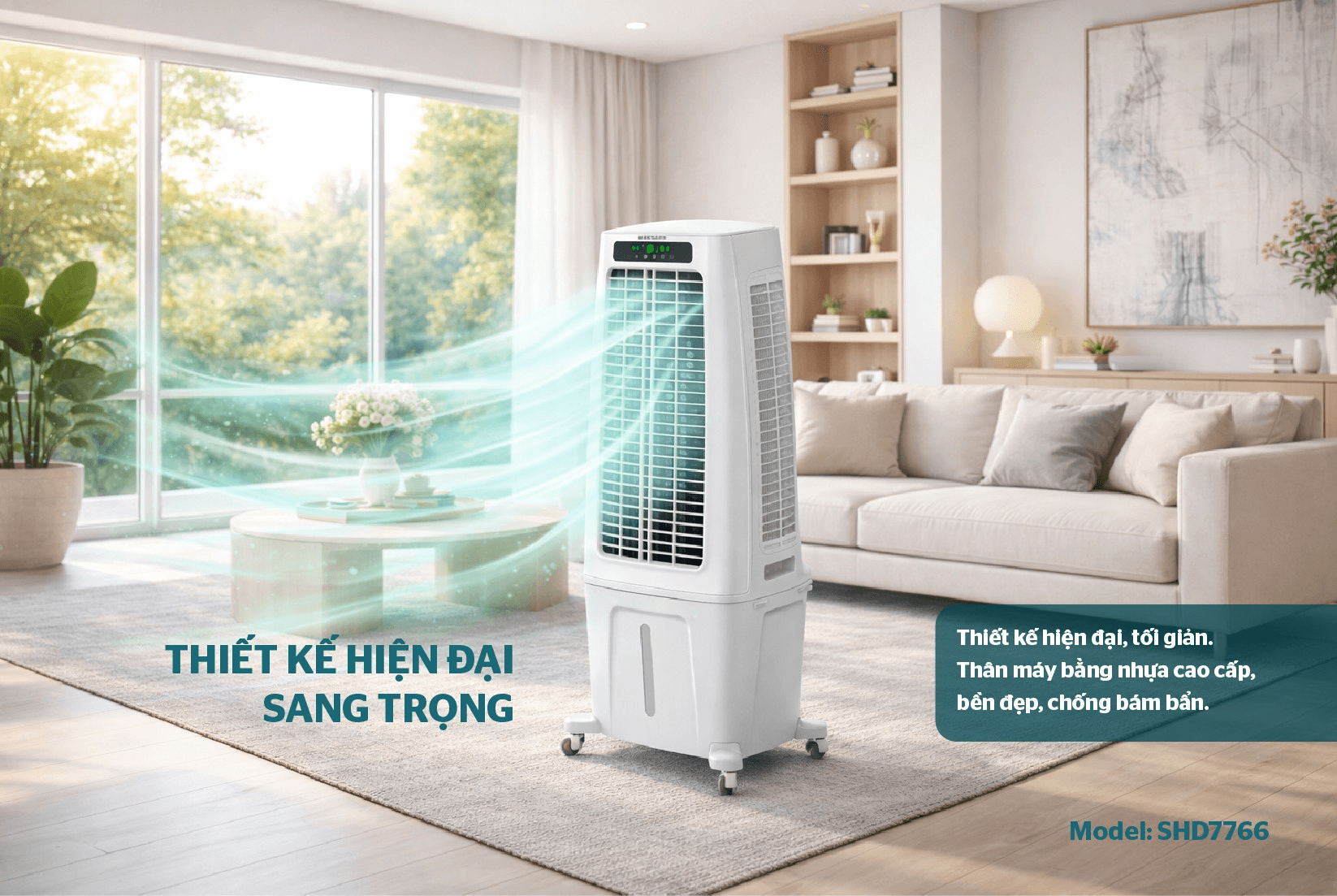 Máy Làm Mát Không Khí Sunhouse SHD7766 6