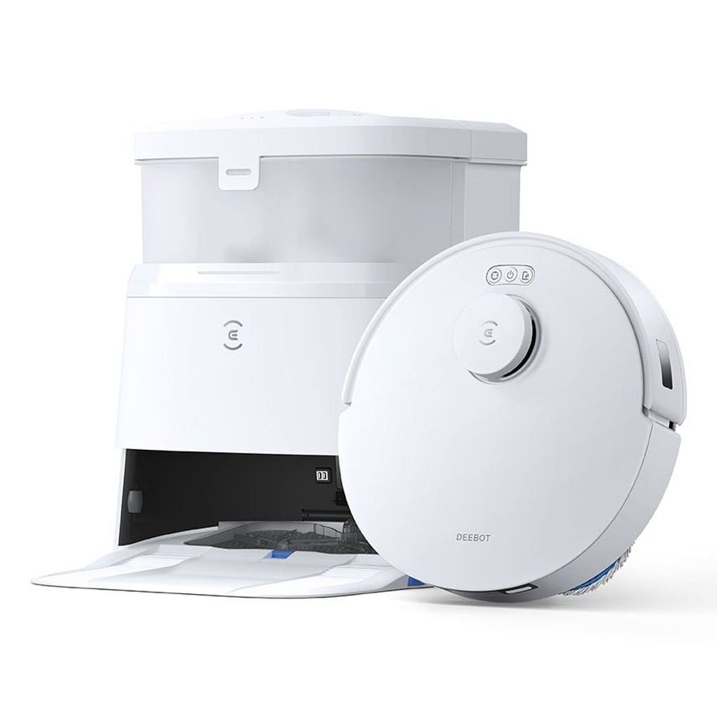 Robot Hút Bụi Thông Minh Ecovacs T30e Pro Omni Màu Trắng 0